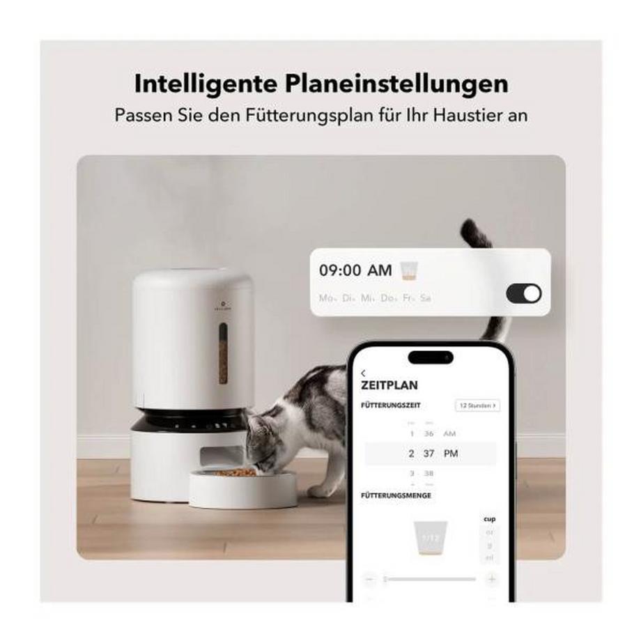 Petlibro  Futterautomat Granary WLAN für Hunde und Katzen 
