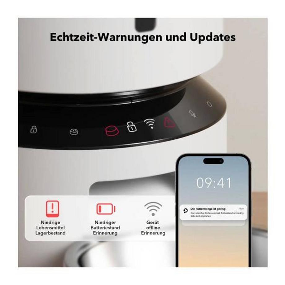 Petlibro  Futterautomat Granary WLAN für Hunde und Katzen 