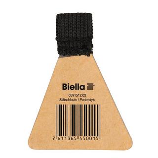 Biella Porte-stylo élastique - Noir  
