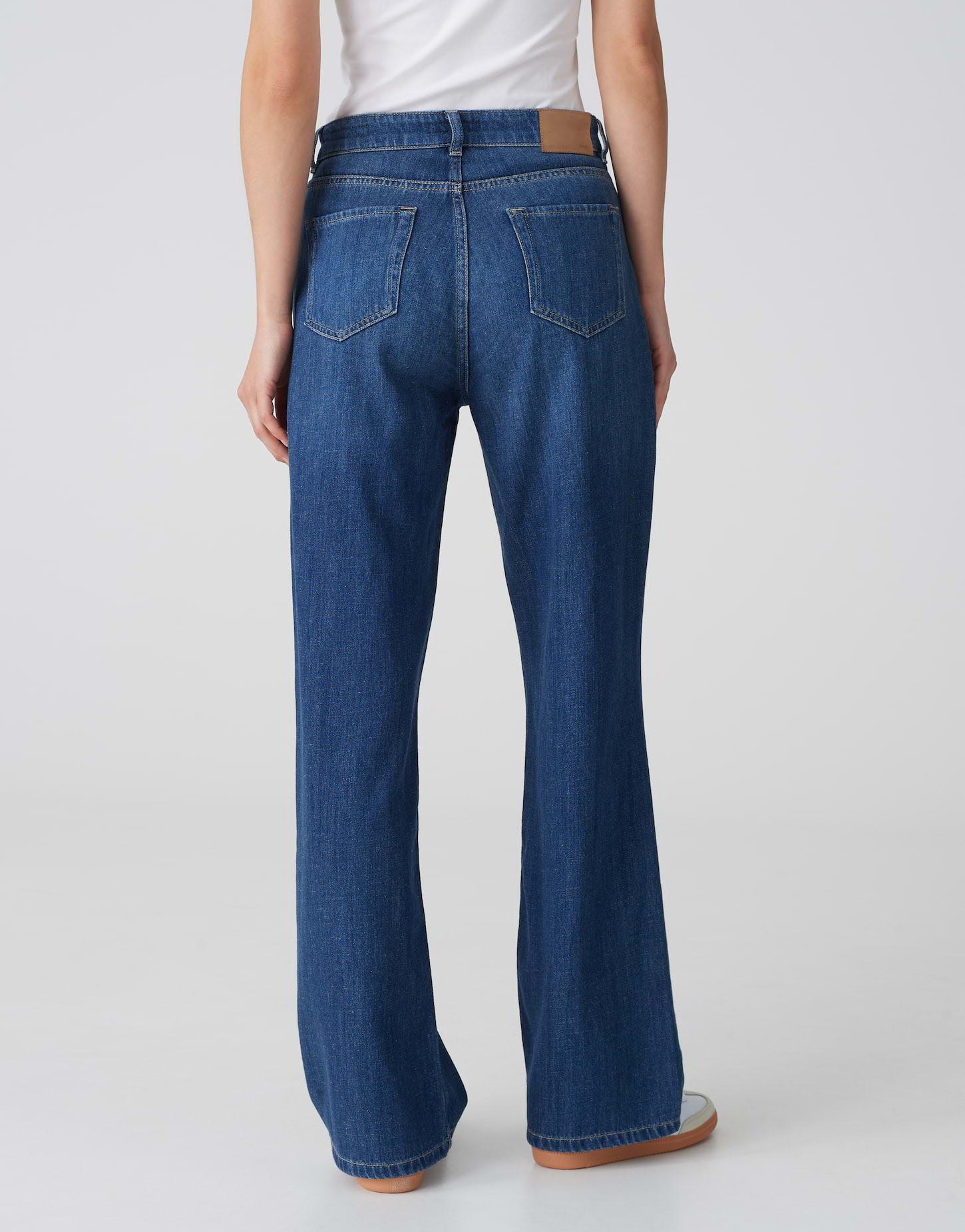 OPUS  Wide Leg Jeans Maudea coupe droite 