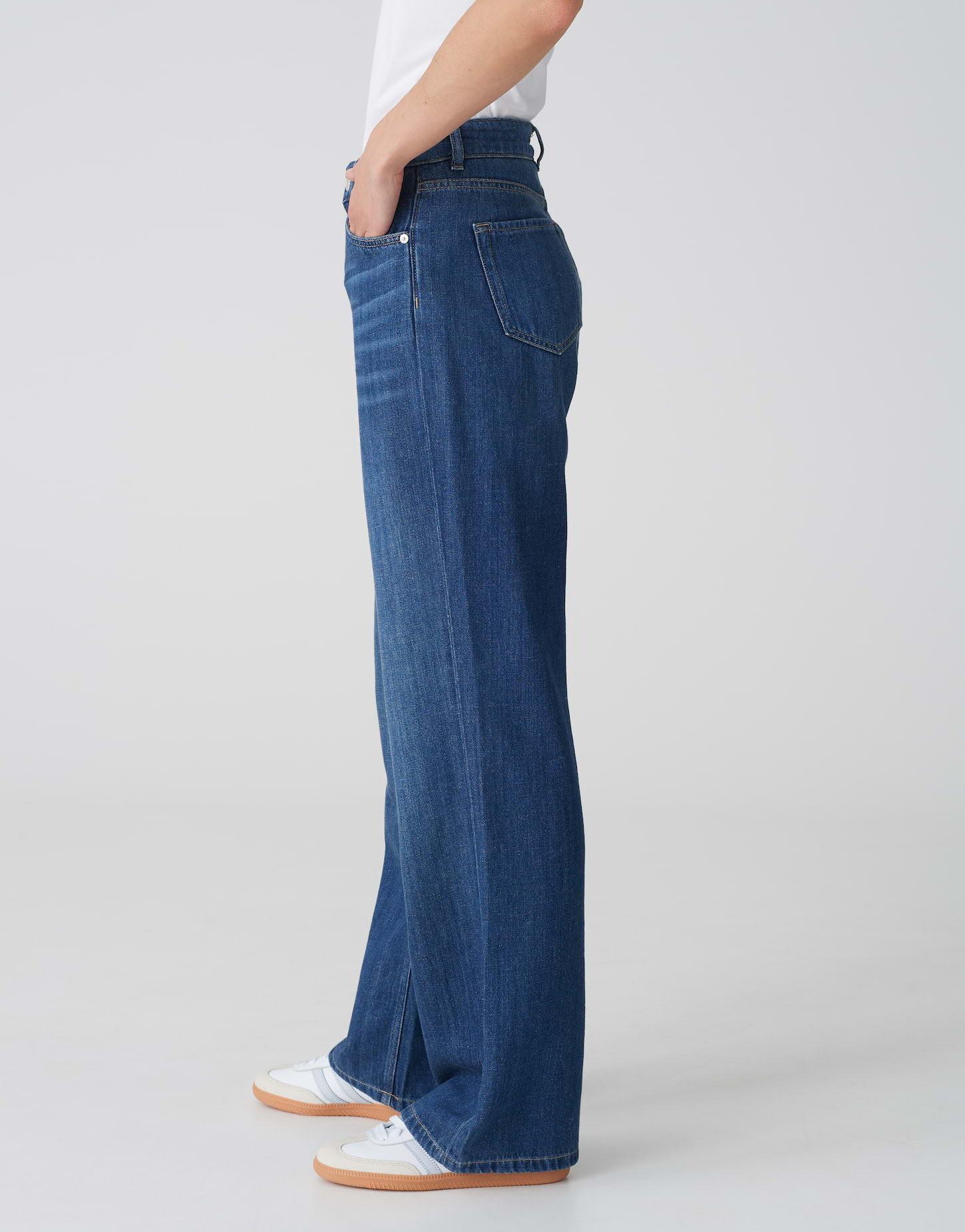 OPUS  Wide Leg Jeans Maudea coupe droite 