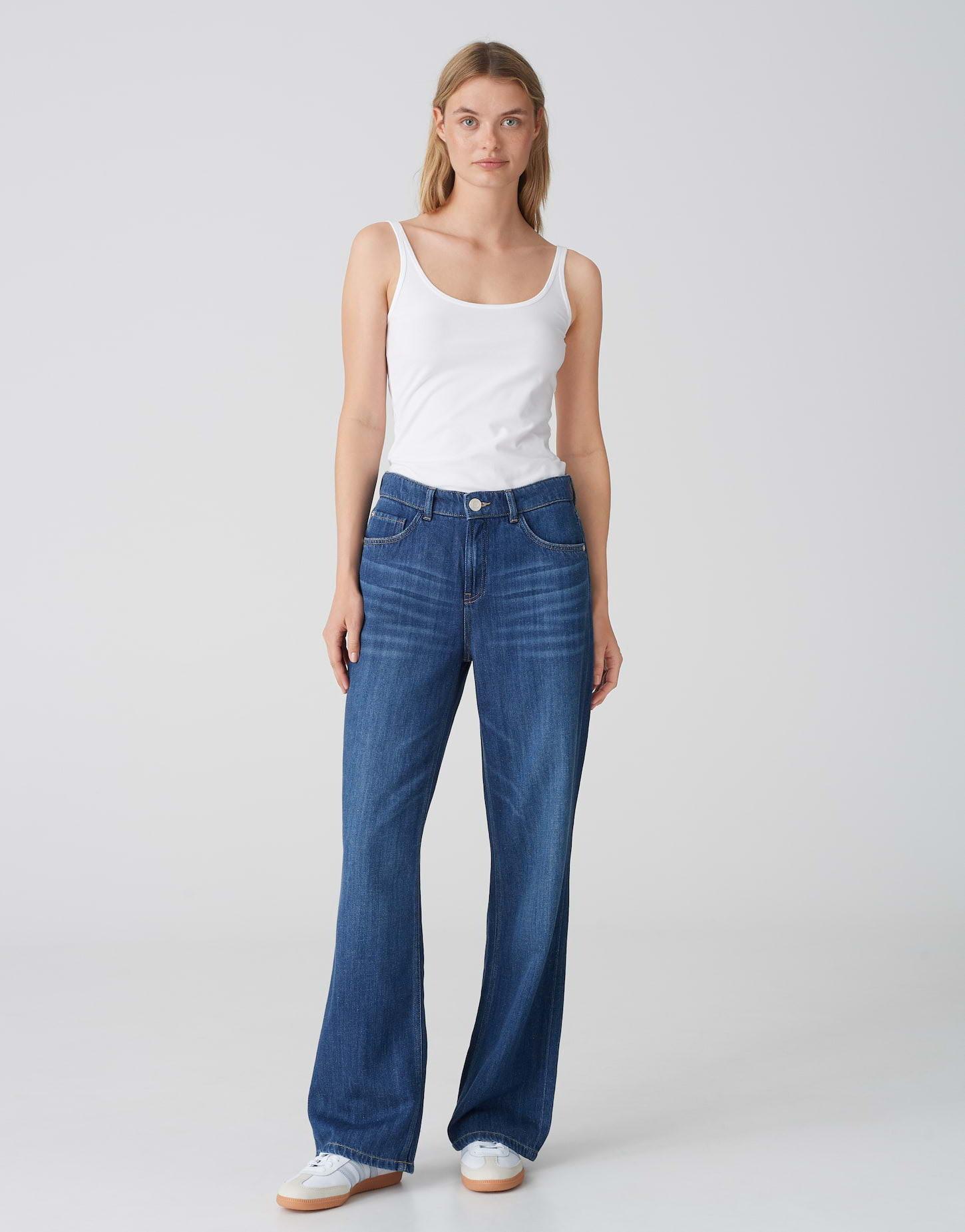 OPUS  Wide Leg Jeans Maudea coupe droite 