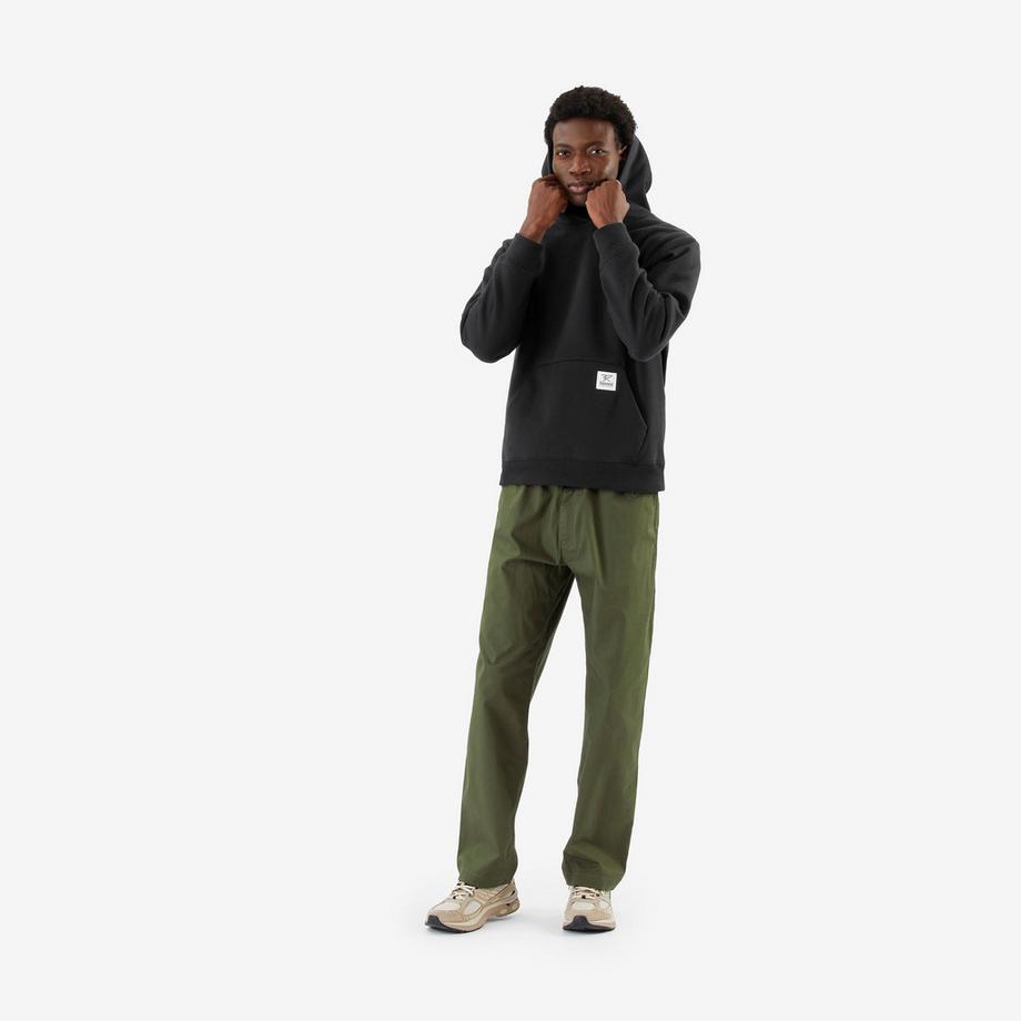 SIMOND  Sweat à capuche en coton Fairtrade/Max Havelaar unisexe, noir 
