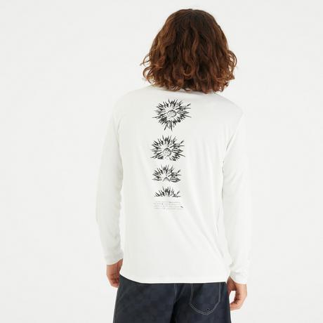 DECATHLON  Top uomo maniche lunghe protezione UV poliestere 