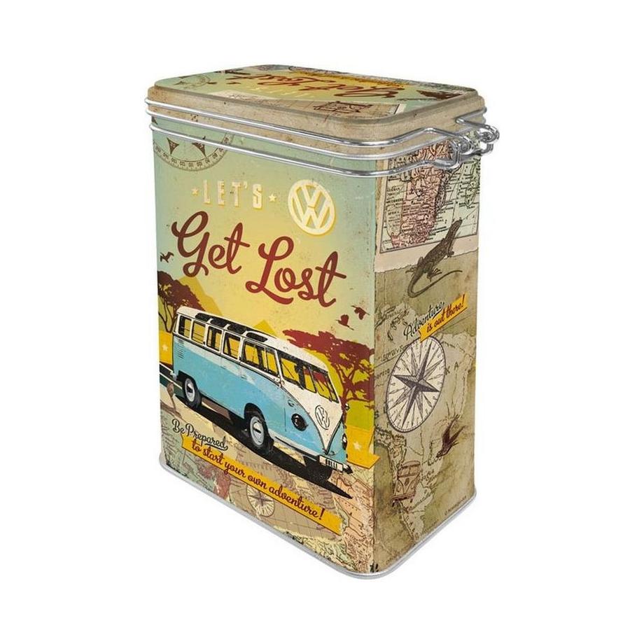 Nostalgic Art  Boîte de conservation dart nostalgique VW Bus 