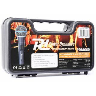 Power Dynamics  Power Dynamics PDM660 Nero Microfono per palco/spettacolo 
