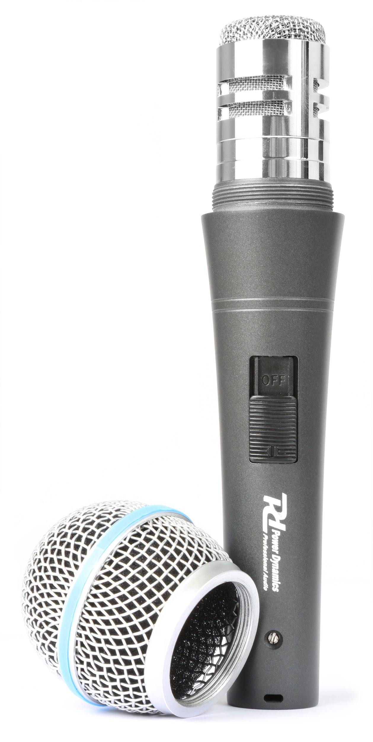 Power Dynamics  Power Dynamics PDM660 Schwarz Bühnen-/Auftrittsmikrofon 