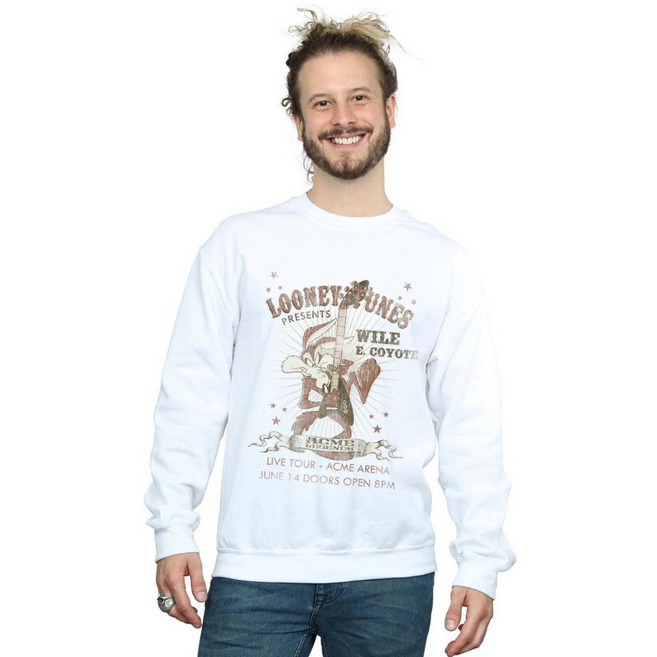 LOONEY TUNES Wile E Coyote Live Tour Sweatshirt  