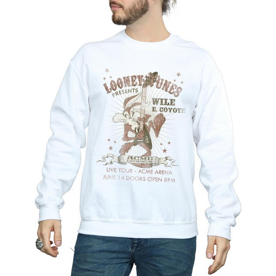 LOONEY TUNES Wile E Coyote Live Tour Sweatshirt  