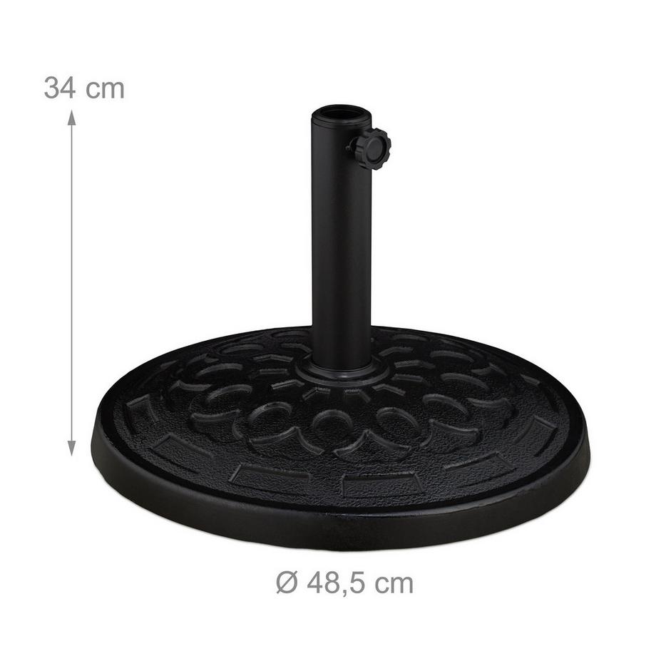 Northix Supporto per ombrellone rotondo  