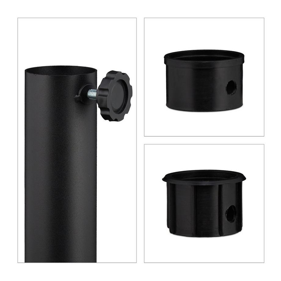 Northix Supporto per ombrellone rotondo  