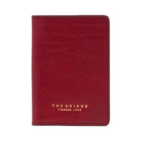 The Bridge Porte-passeport en cuir  