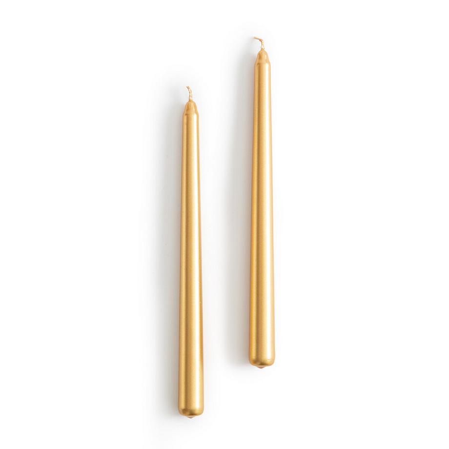 La Redoute Intérieurs  2er-Set glatte Kerzen Caspar 