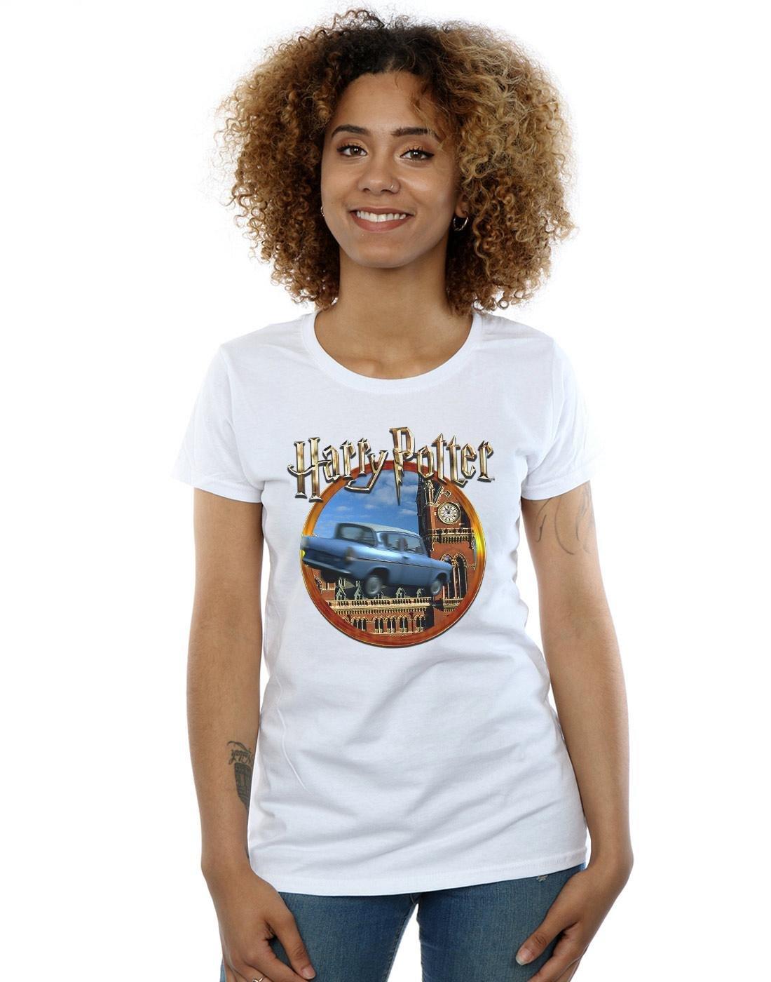 HARRY-POTTER  Tshirt FLYING CAR 