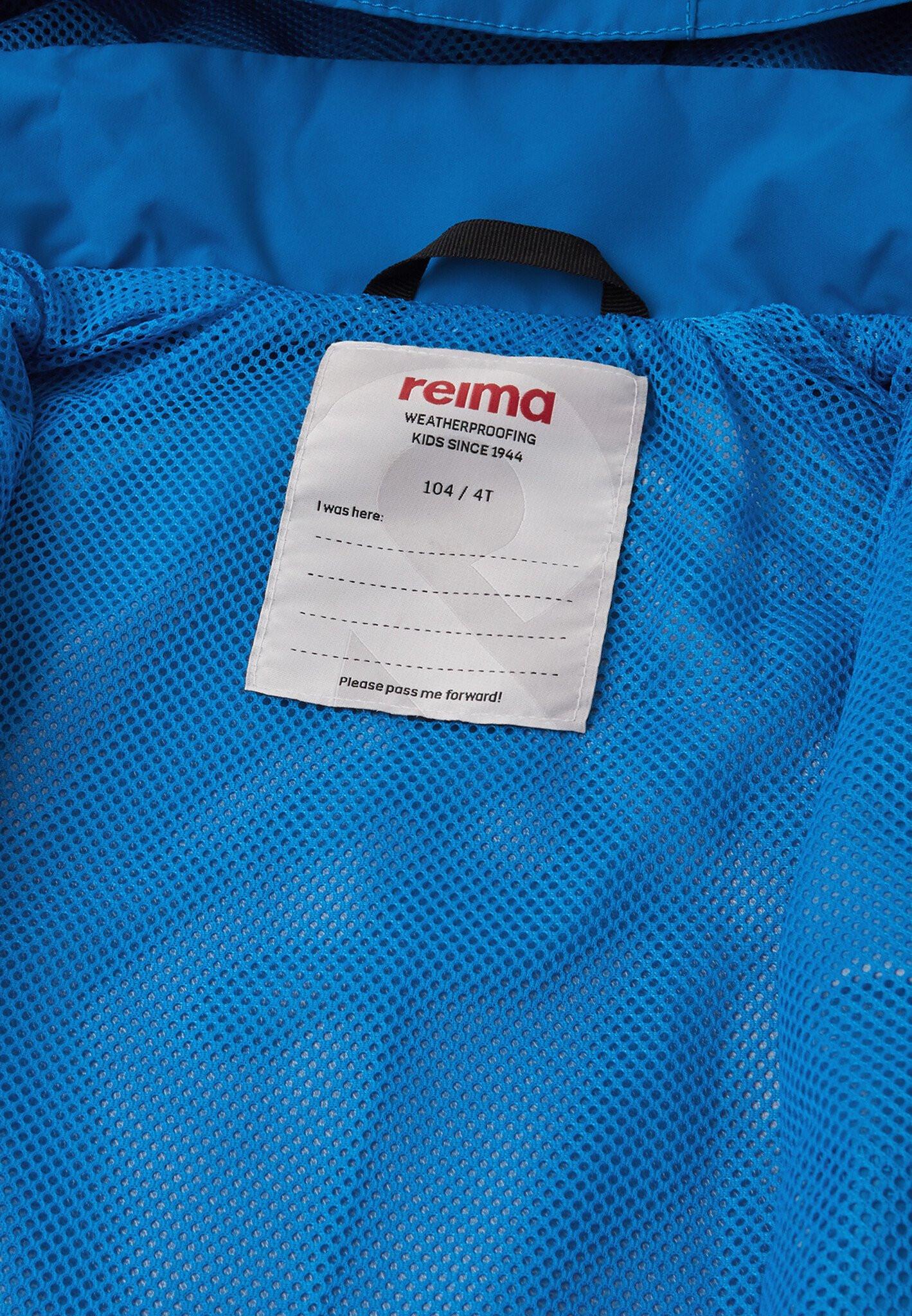 Reima  tec Kinder Regenjacke Kallahti Bright blue 