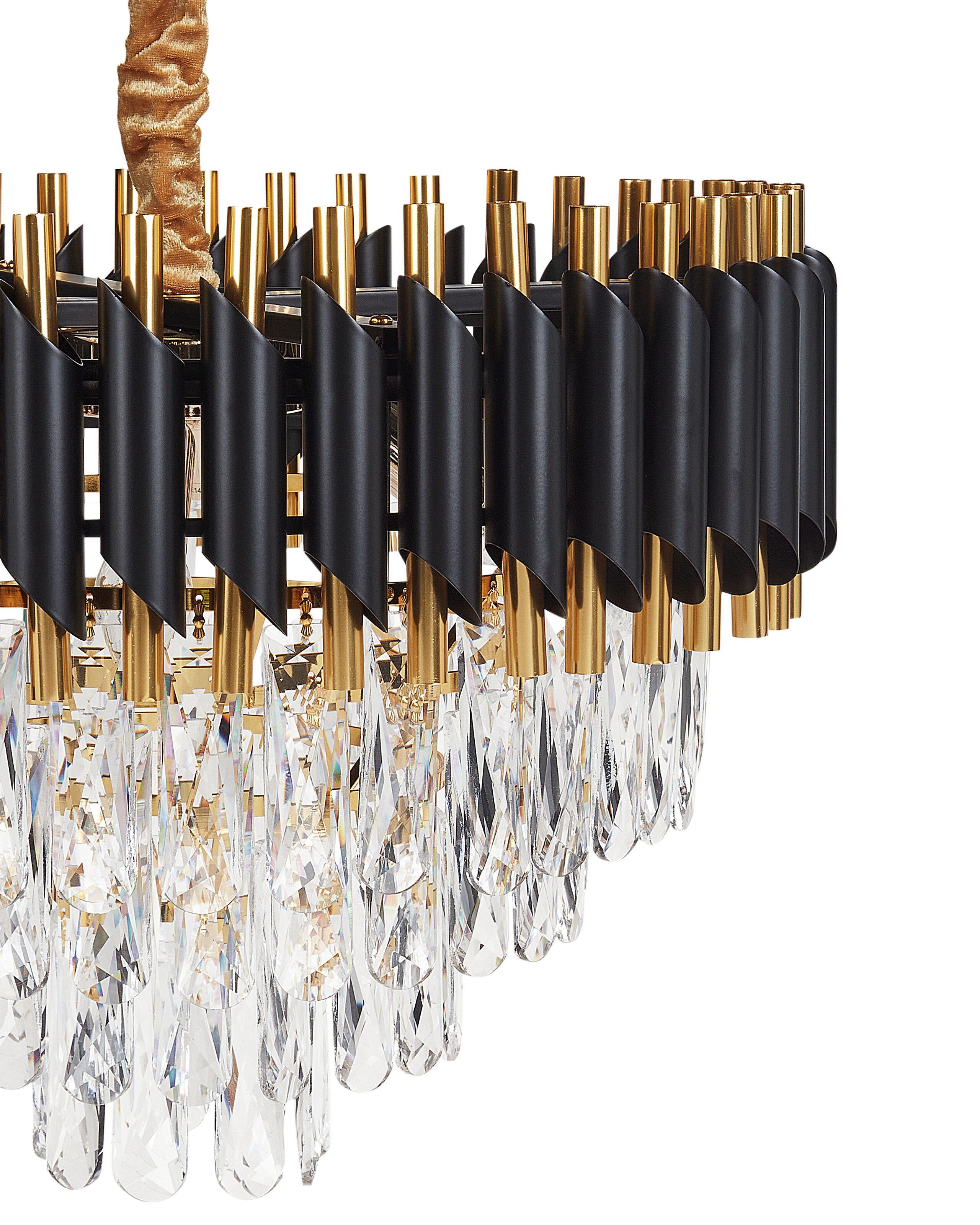 Beliani Kronleuchter aus Eisen Glamourös ABELLAS  