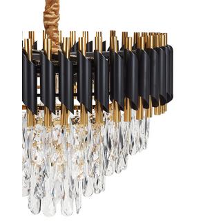 Beliani Kronleuchter aus Eisen Glamourös ABELLAS  