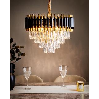 Beliani Kronleuchter aus Eisen Glamourös ABELLAS  