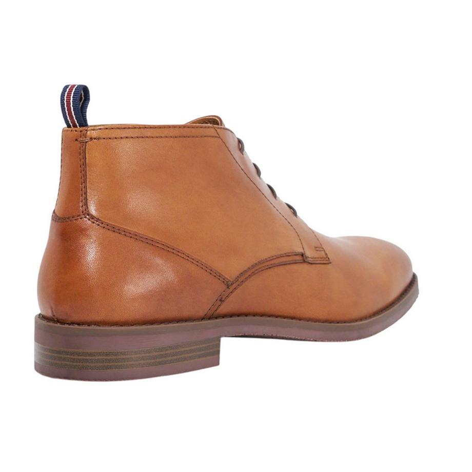 Dune London Bottines Minato en Cuir à Lacets  