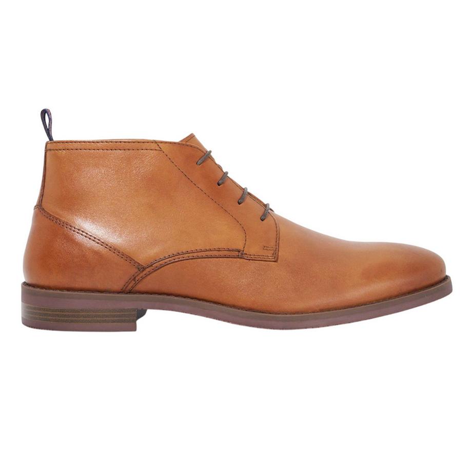 Dune London Bottines Minato en Cuir à Lacets  