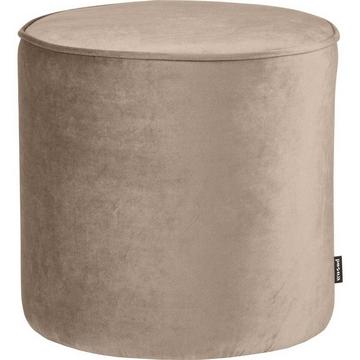 Tabouret Sara haut Velvet kaki