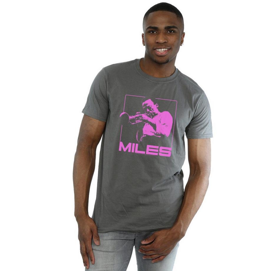 Miles Davis Miles Davis T-Shirt Stampa Grafica  