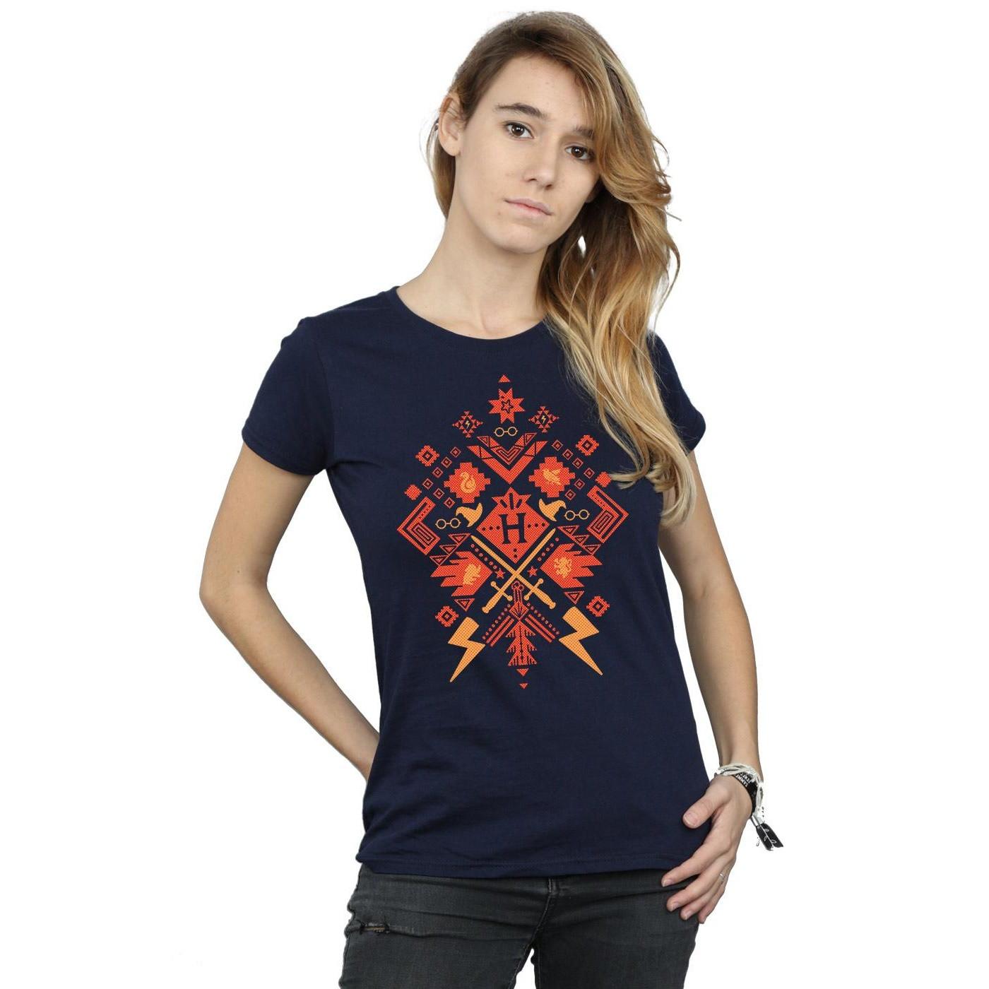 Harry Potter T-Shirt Stampa Azteca  