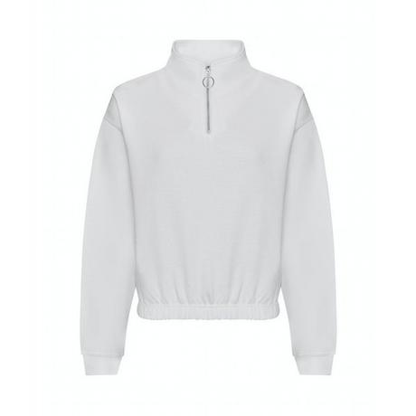 AWDis Sweatshirt court à demi-zip  