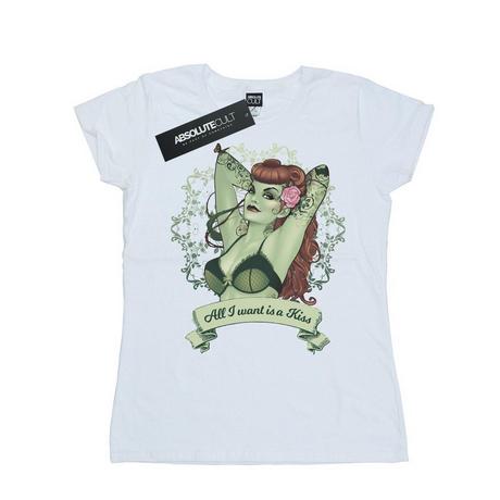 DC COMICS T-shirt All I Want Is A Kiss  