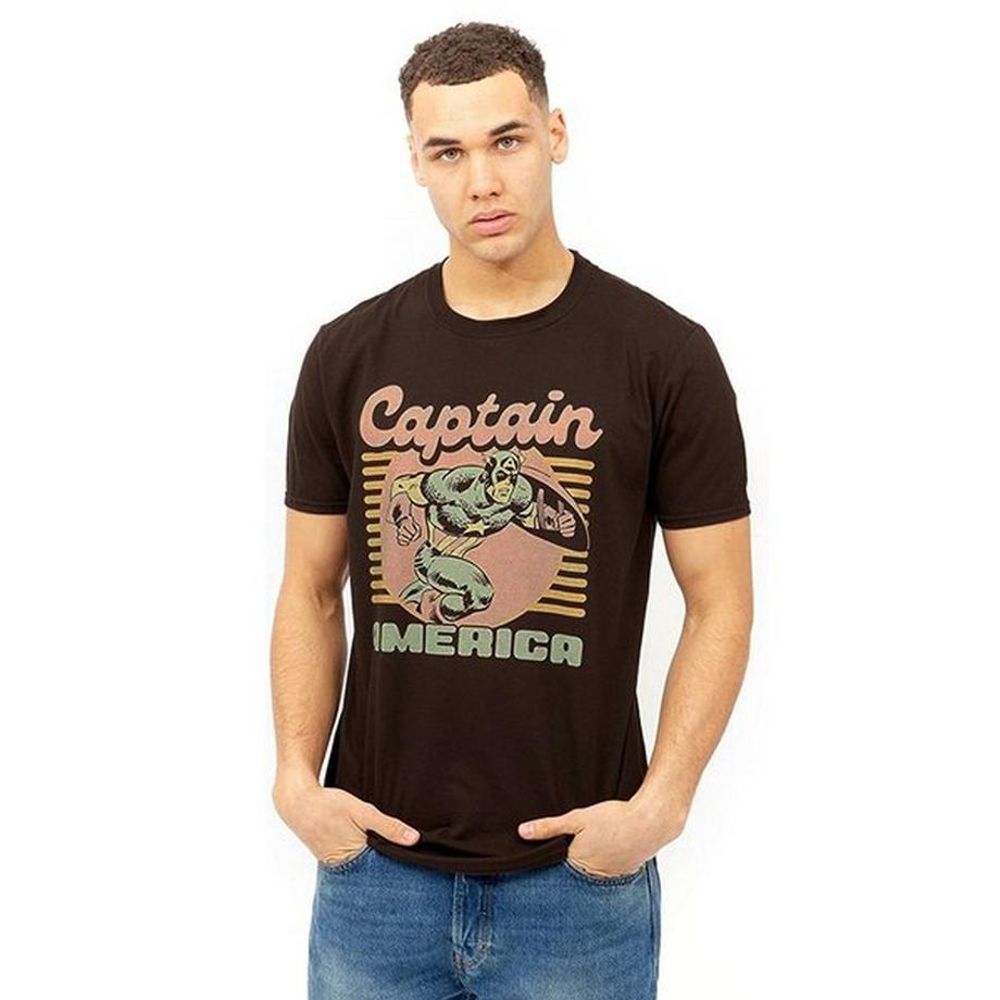 CAPTAIN AMERICA 70er T-Shirt  