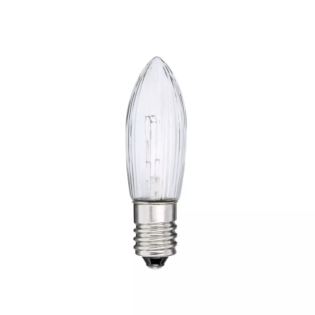 Konstsmide 1042-030 Top-Kerze 3 St. E10 34V Klar