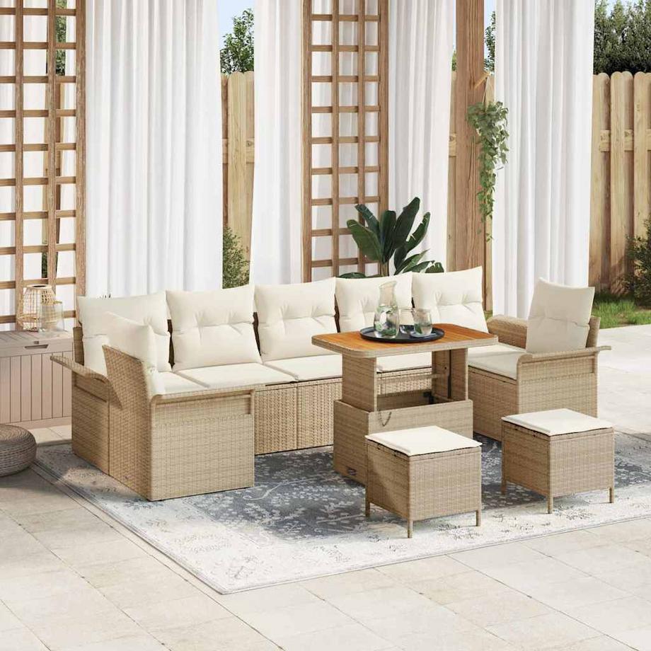VidaXL Gartensofa massivholz akazie  
