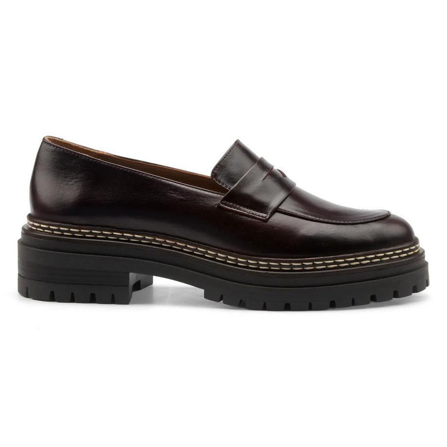bobbies Amalia Penny Loafer mit Plateausohle  
