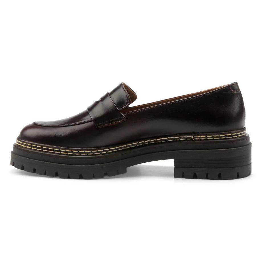 bobbies Amalia Penny Loafer mit Plateausohle  