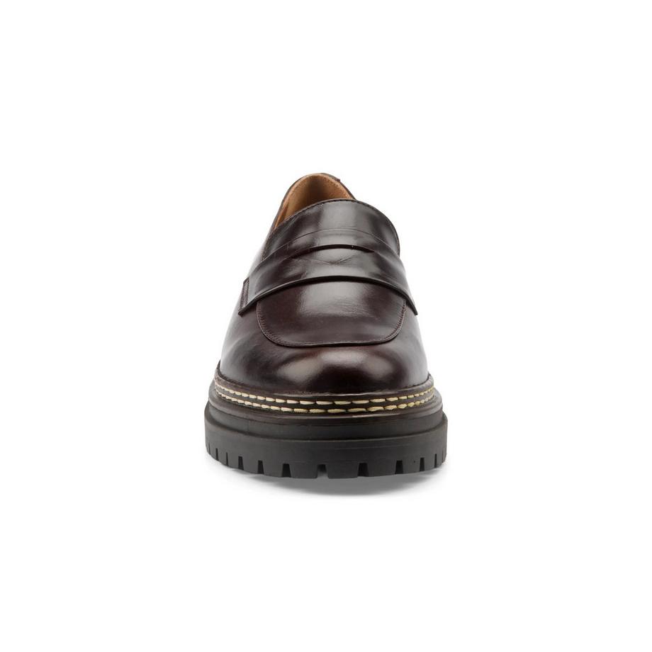 bobbies Amalia Penny Loafer mit Plateausohle  