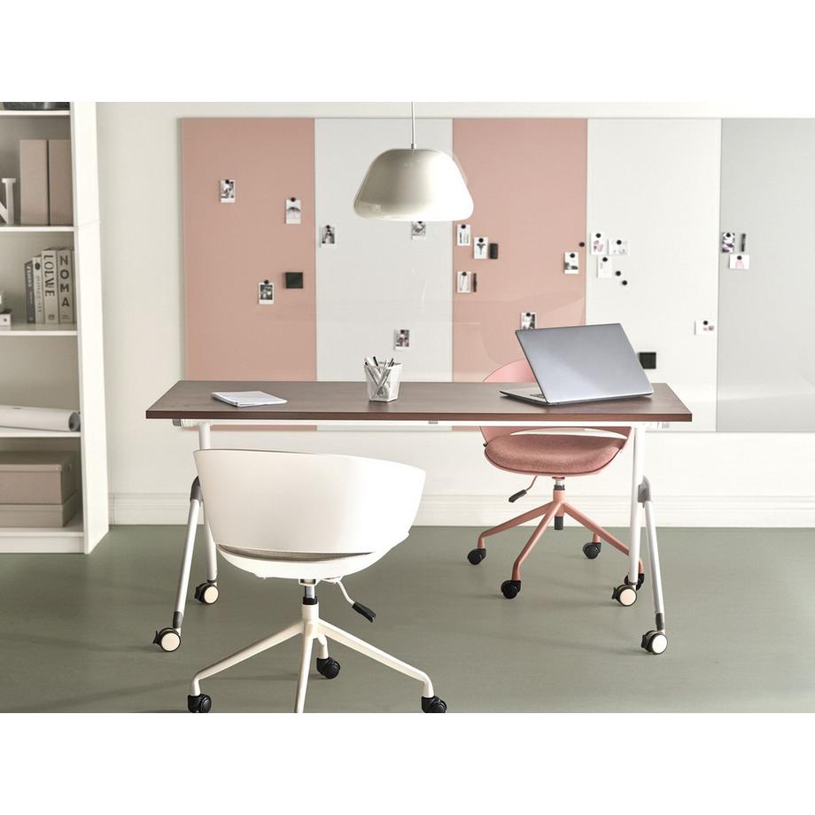 Beliani Scrivania pieghevole en Pannello truciolare nobilitato (MFC)  BENDI  