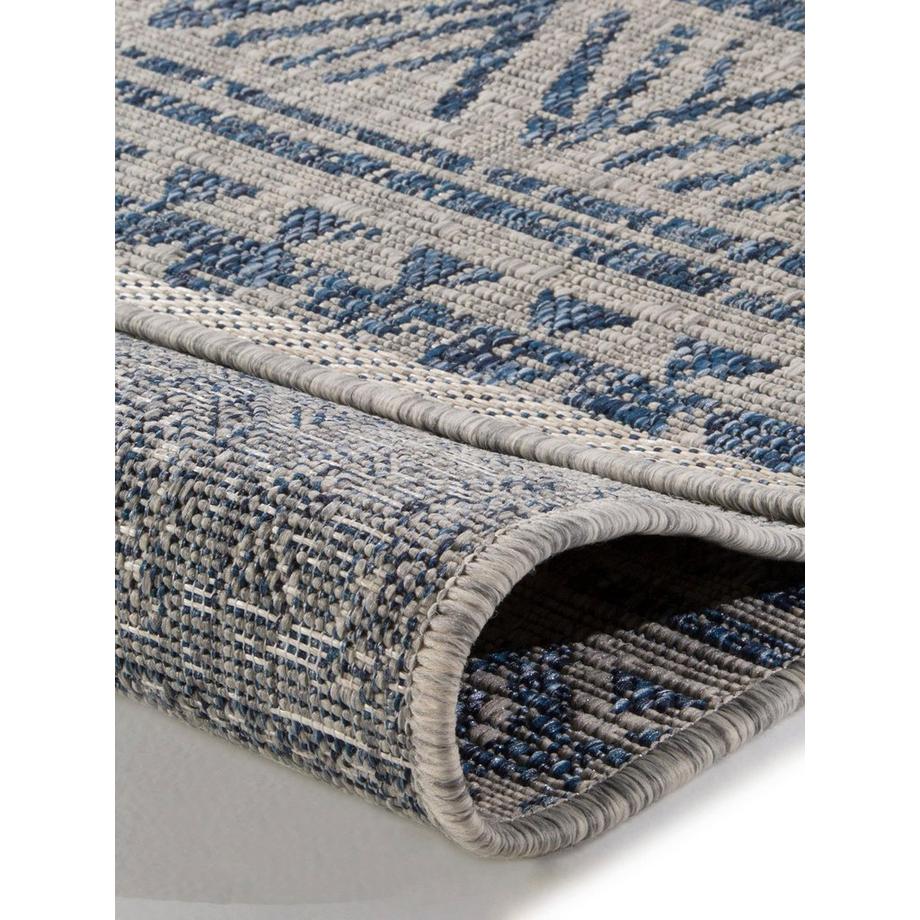 Benuta Tapis d'extérieur & intérieur Cleo Bleu  