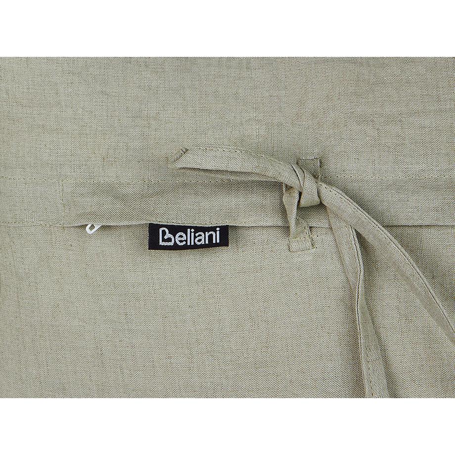 Beliani Set di 2 cuscini en Lino Classico SASSAFRAS  