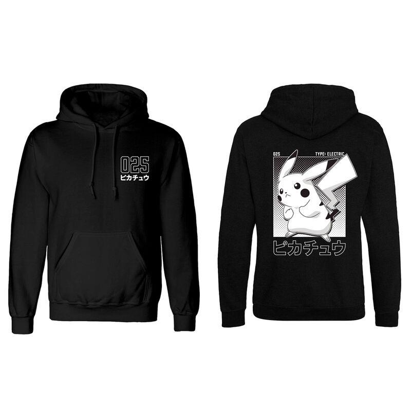 Heroes Pokemon Pikachu Stampa Grafica Felpa con Cappuccio  