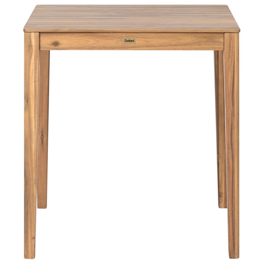Beliani Ensemble bistrot en Bois d'acacia certifié  CHIOGGIA  