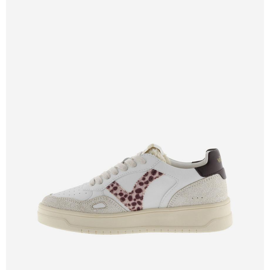 Victoria Baskets effet cuir animal  