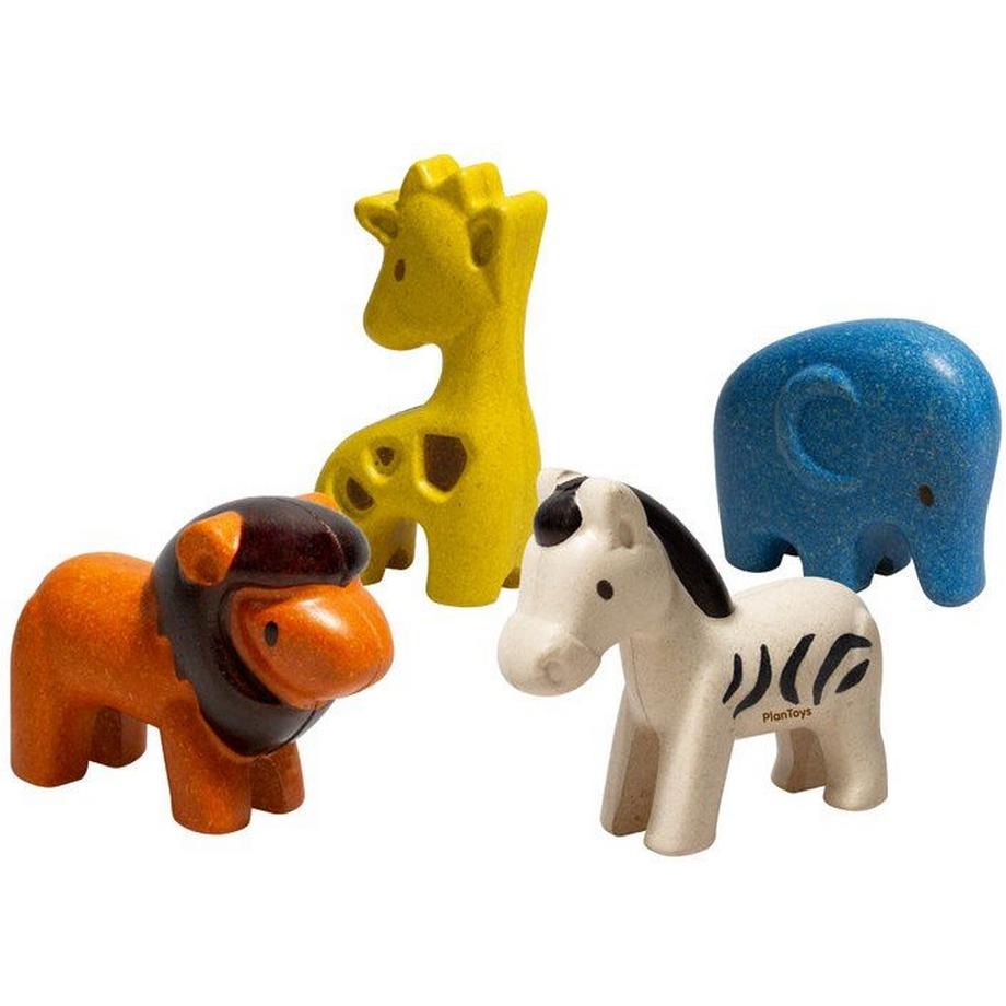 Plantoys  Plan Toys houten wild life dieren set 