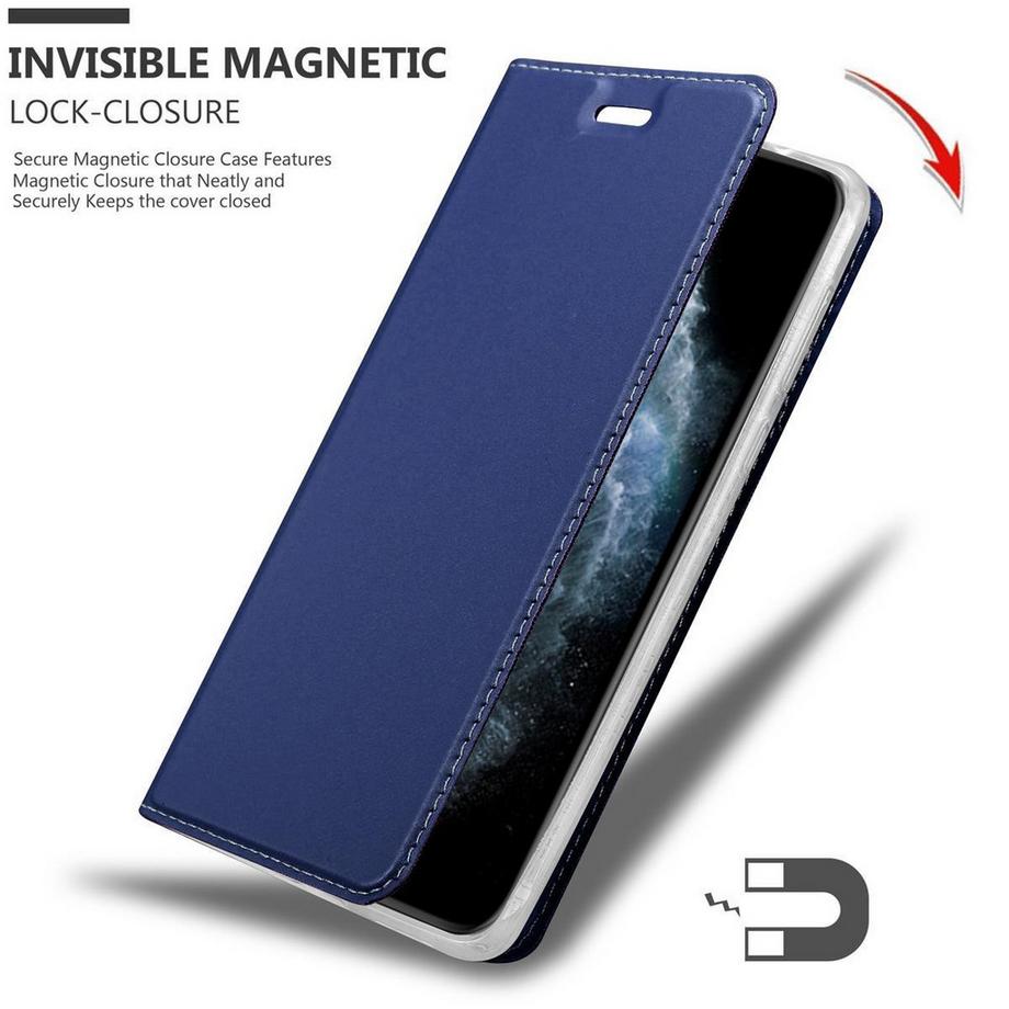 Cadorabo  Hülle für Apple iPhone 11 PRO MAX Magnetverschluss, Kartenfach 