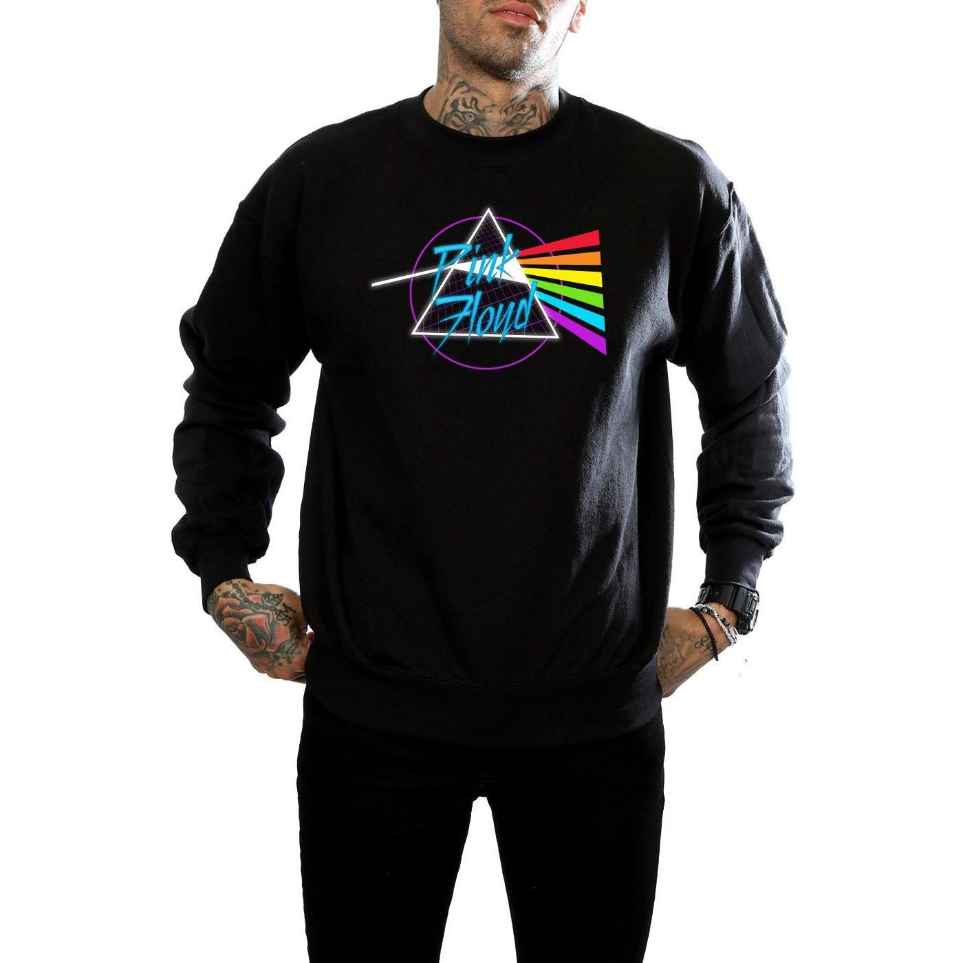 Pink Floyd Darkside Bedrucktes Sweatshirt  