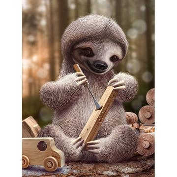 Sloth The Toy Maker - 70x100 cm