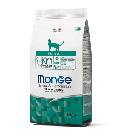 Monge  Katze Hairball Huhn, 1,5kg 