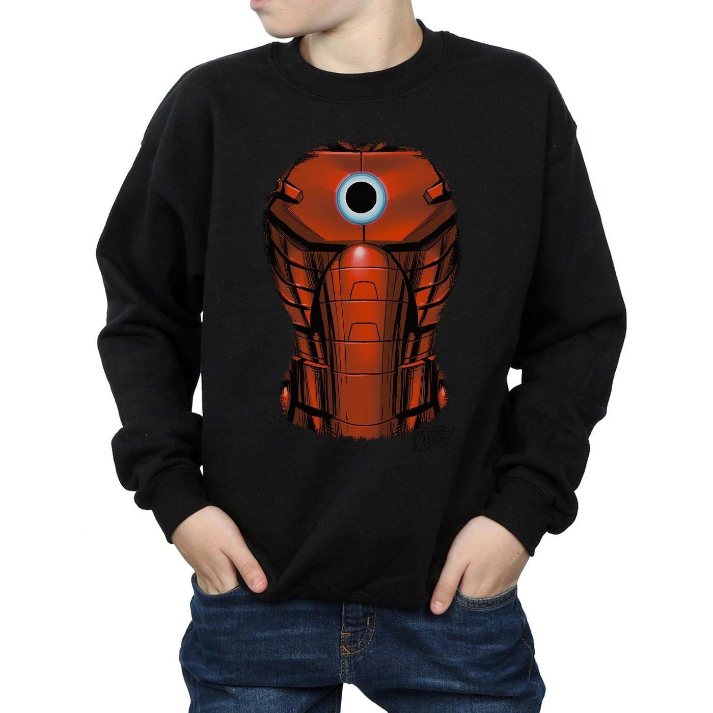 MARVEL  Iron Man Chest Burst Sweatshirt 