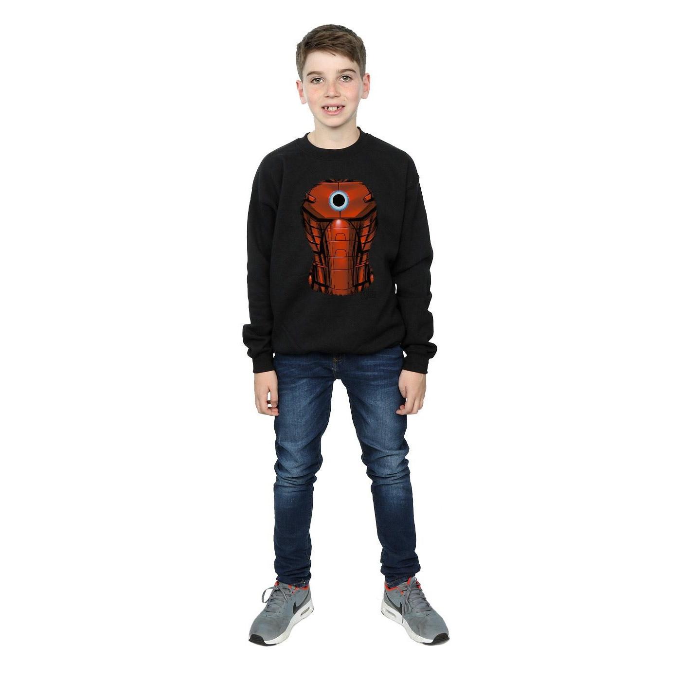 MARVEL  Iron Man Chest Burst Sweatshirt 