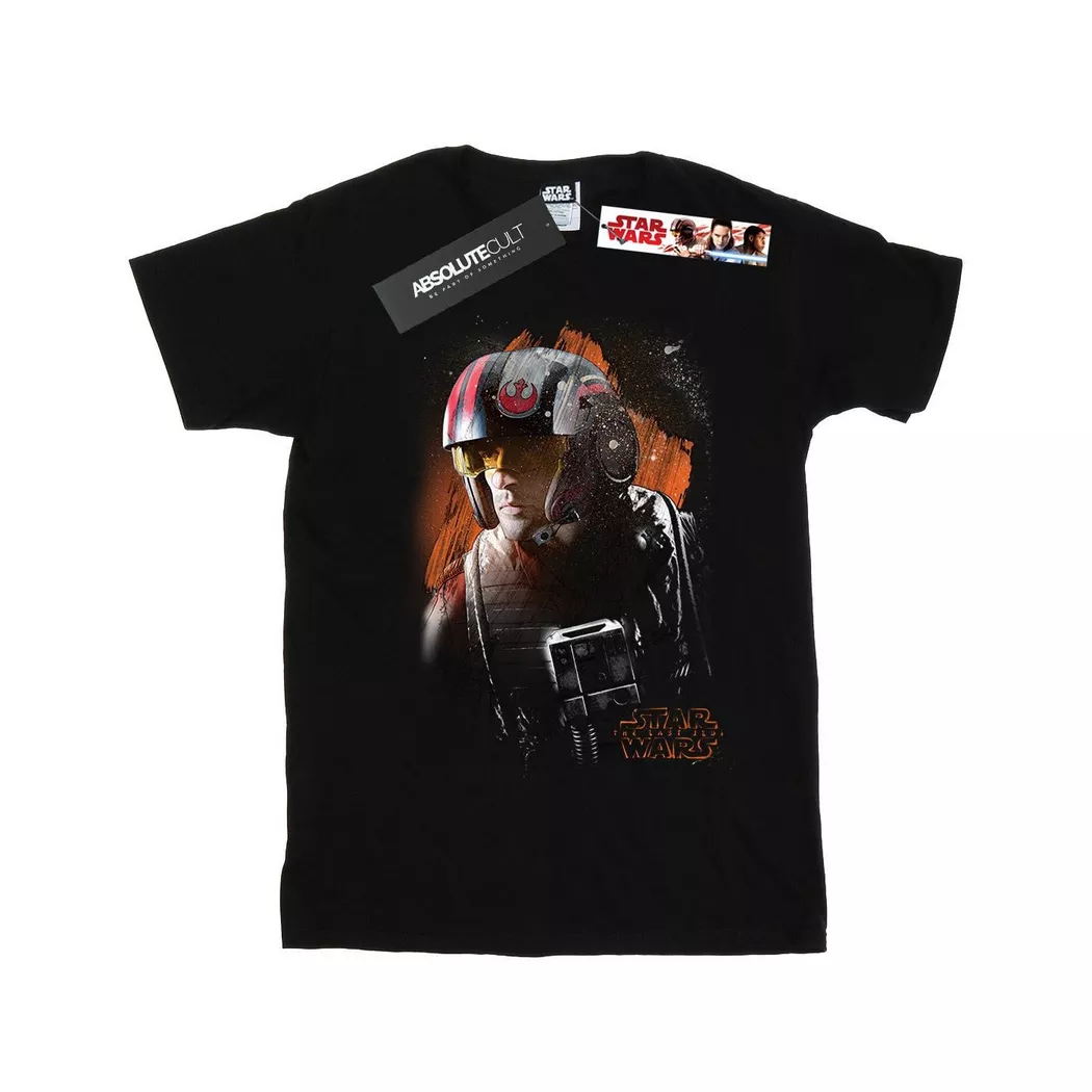 STAR WARS - The Last Jedi TShirt, für Damen, Schwarz, Größe S