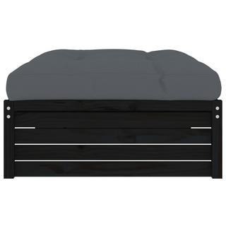 VidaXL Repose-pied de jardin bois de pin  